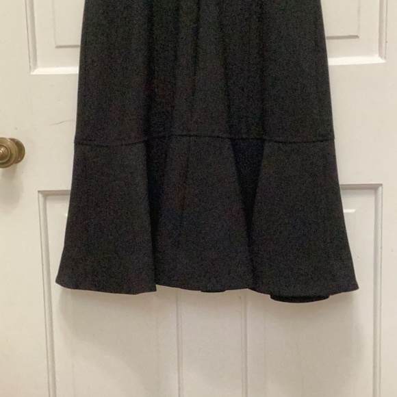 Cinq a Sept Black Knit Drop Waist Dress - Picture 6 of 9